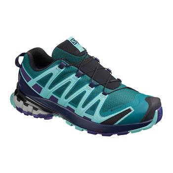 Salomon XA PRO 3D v8 GTX W - Tyrkysove Turistické Topánky Damske, SALO220